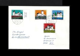 Pro Patria 1977, Beleg vom Ausgabetag, komplette Serie