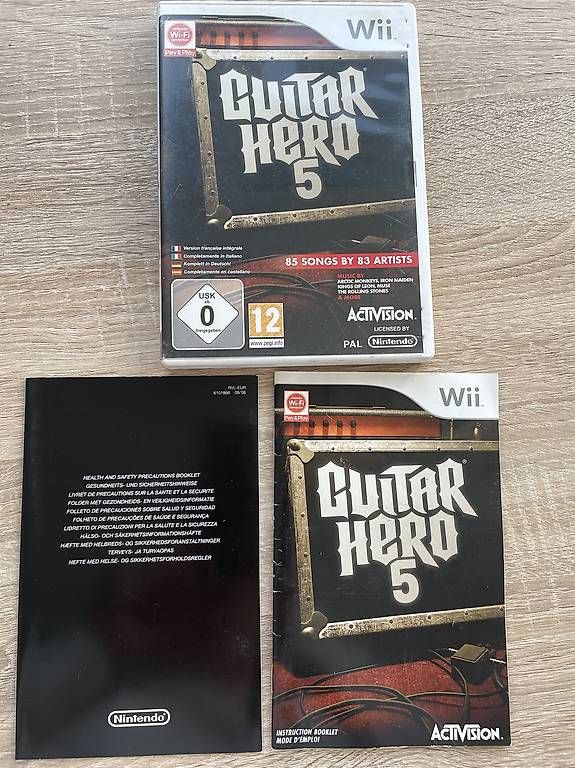 Giochi: Jeu Wii Guitar Hero 5 – Usato da Bussigny venduto da Ambre_06