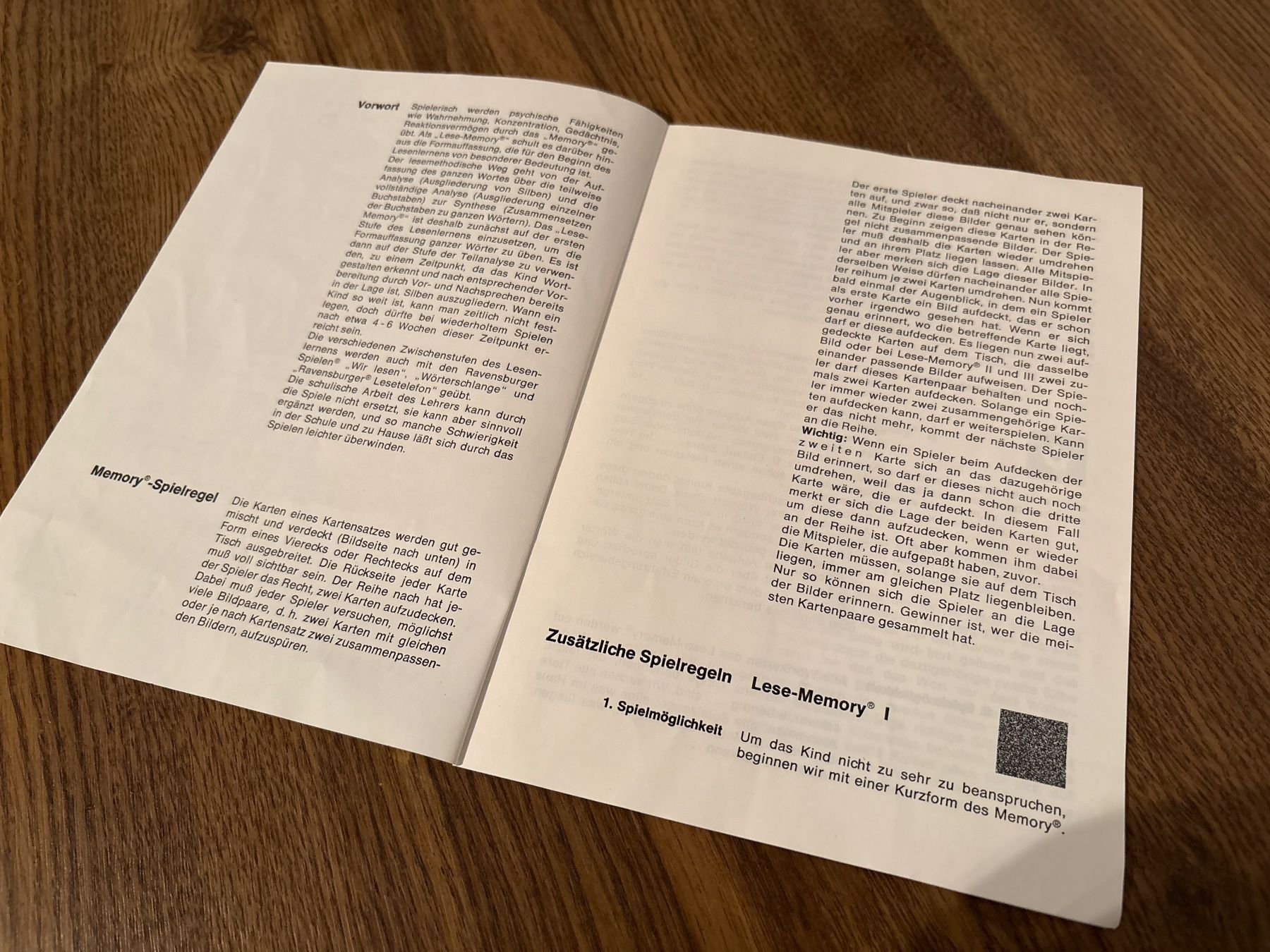 Ravensburger Spiele: Lese-Memory - Spiel von Ravensburger - 1971 – Gebraucht aus Andwil SG von Rainboli 6