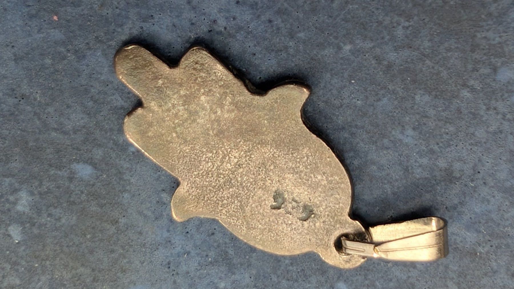Ciondoli: Vintage Hamsa Glücksbringer, Sterling Silber – Usato da Egg b. Zürich venduto da leroy711 2