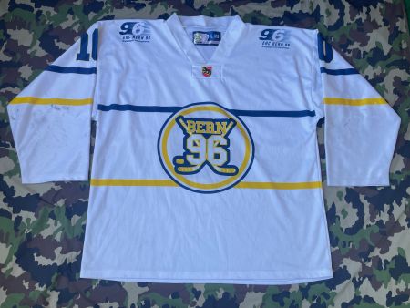 #10 Hockey Jersey Bern 96 Match worn Sz XL