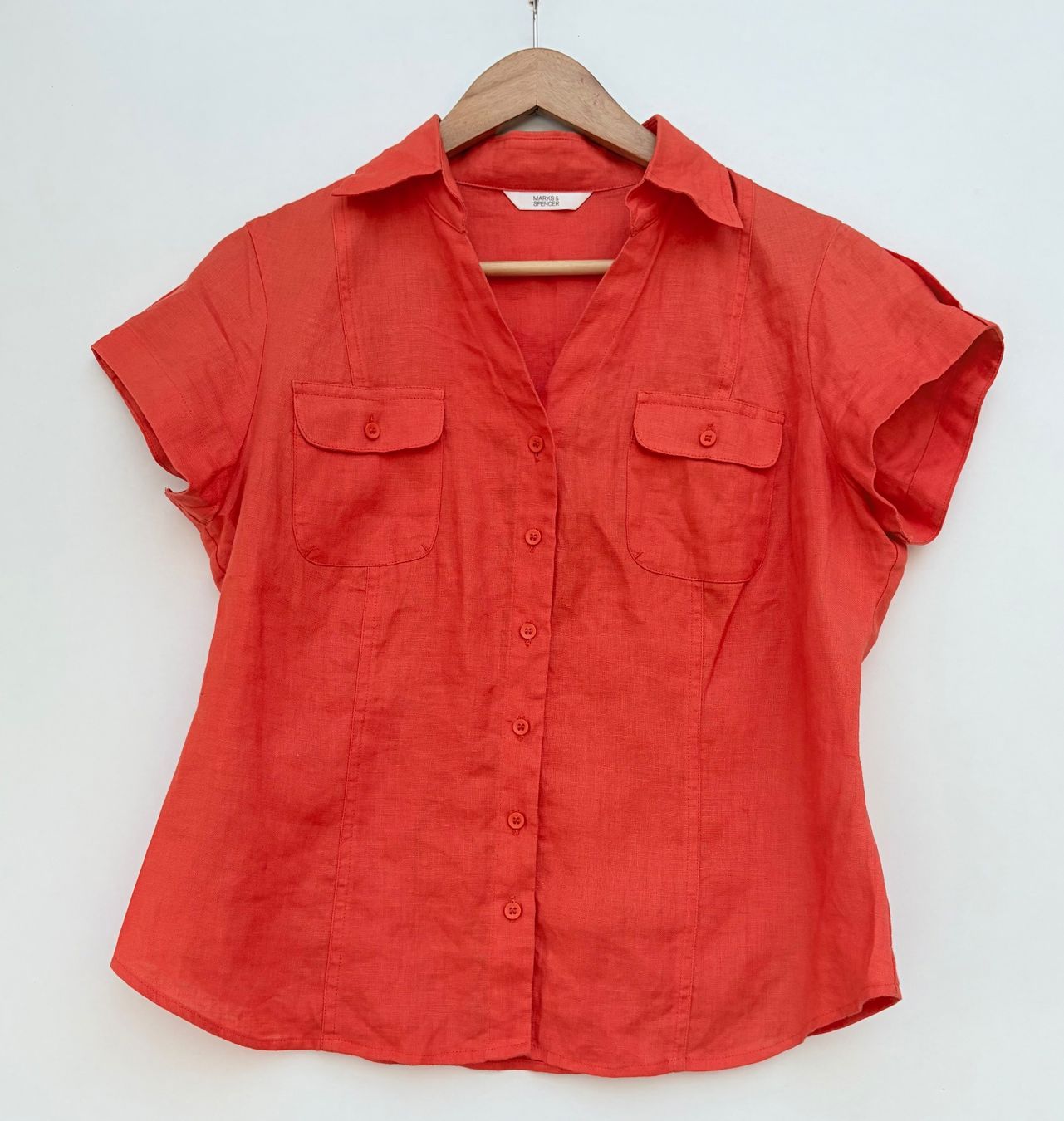 Camicette: Marks&Spencer Leinen Bluse Gr.M – Usato da Unterägeri venduto da Jutka_04