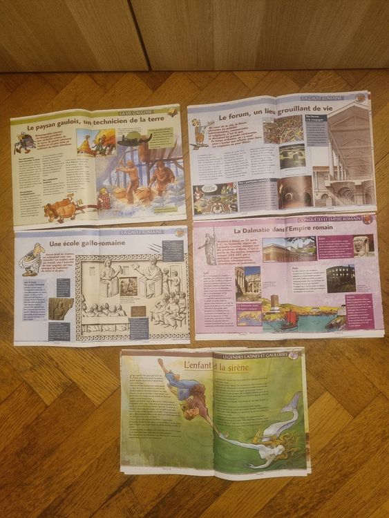 JEU - VOYAGE EN GAULE - ASTERIX EDITIONS ATLAS HORS SERIE