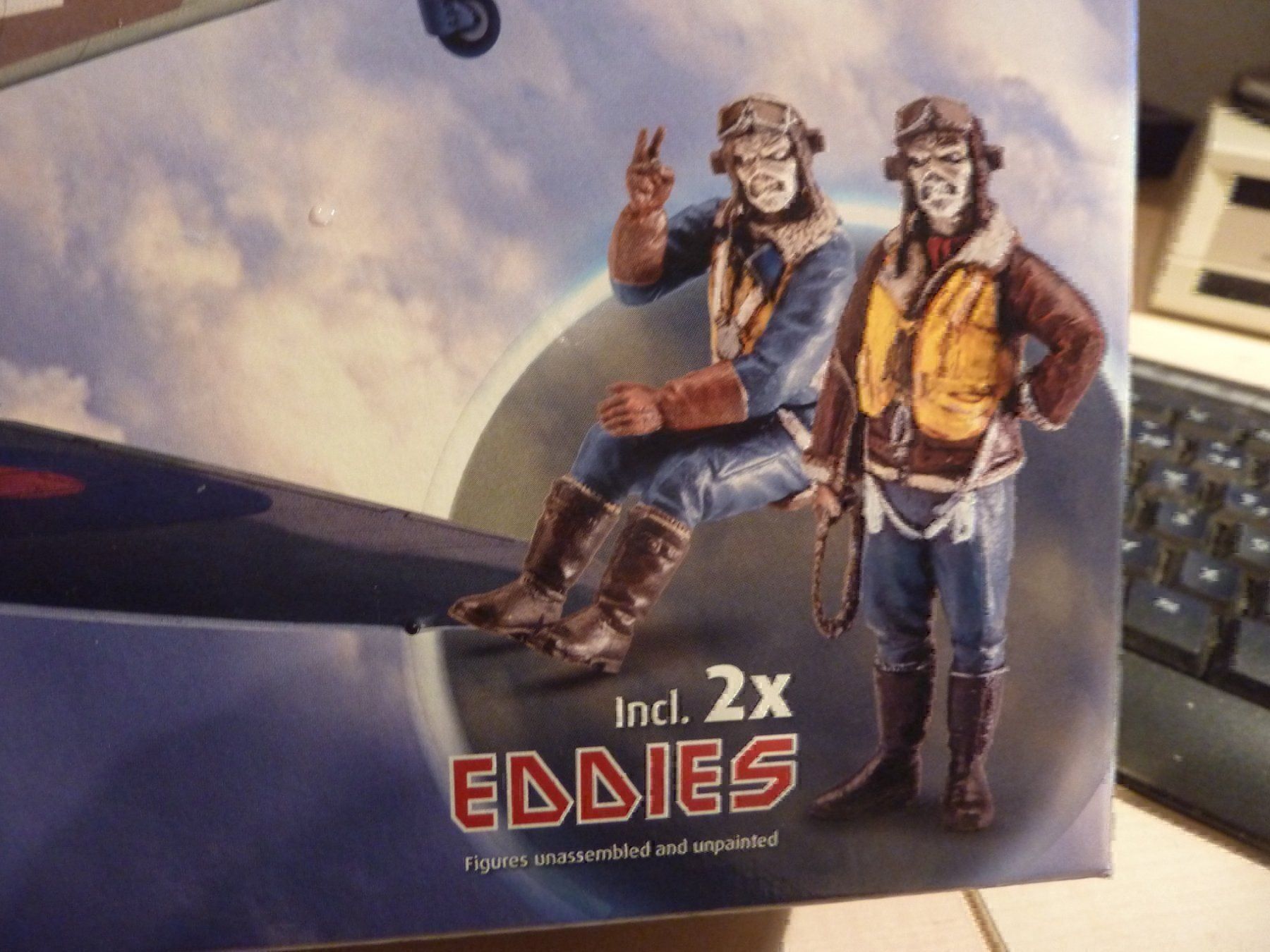 Modellbausätze & Standmodelle: IRON MAIDEN SPITFIRE MK.II – Neu und originalverpackt aus Balsthal von bouteliee 1