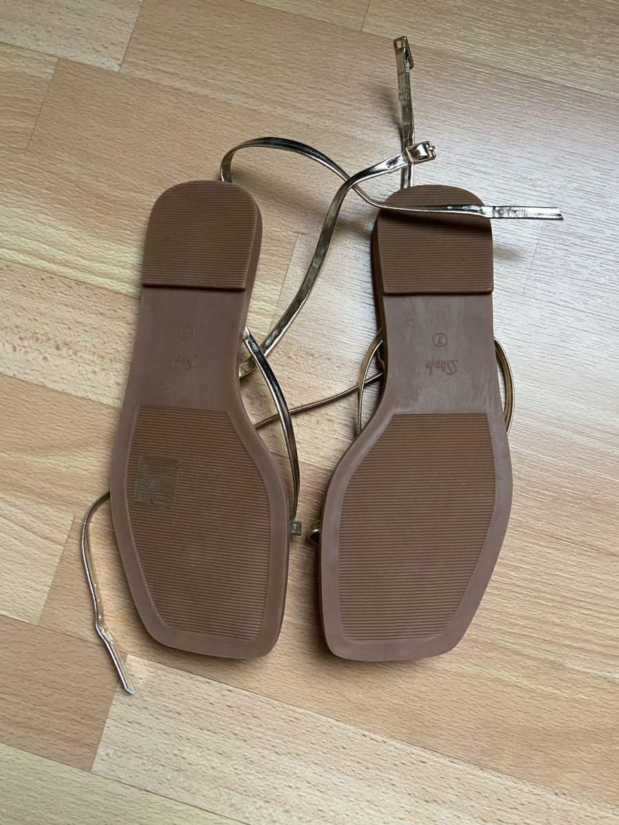 Scarpe da donna: Sandales dorées taille 38 – Usato da Mont-sur-Lausanne venduto da lau_2775 2