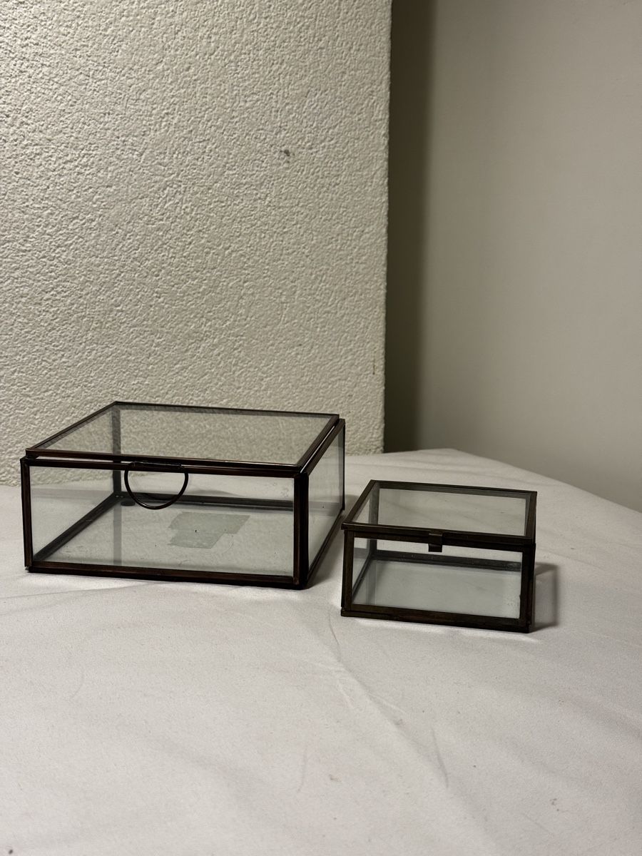 Portagioie: Schöne Glasboxen, 2x – Usato da Stüsslingen venduto da leo_nzh6 1