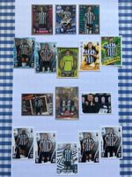 Match Attax Fussballkarten Newcastle Sammlung 16 Stk.