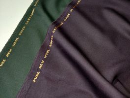 Hardy Minnis Lana Vergine Gabardine 2.70x1.50m aubergine