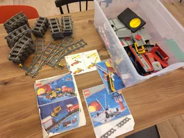 Lego Eisenbahn (4563, 4539, 4544, 4543)