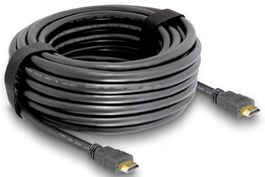 Delock 82710 HDMI Kabel 4K 30Hz ST/ST 15m schwarz