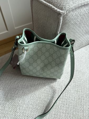Gucci Bucket Bag, mintgrün - NEU UND UNGETRAGEN