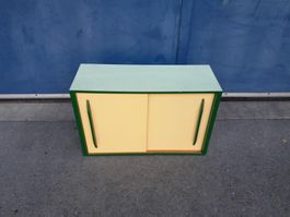 2 vintage Küchen Schränke / Chuchichäschtli / Kommode