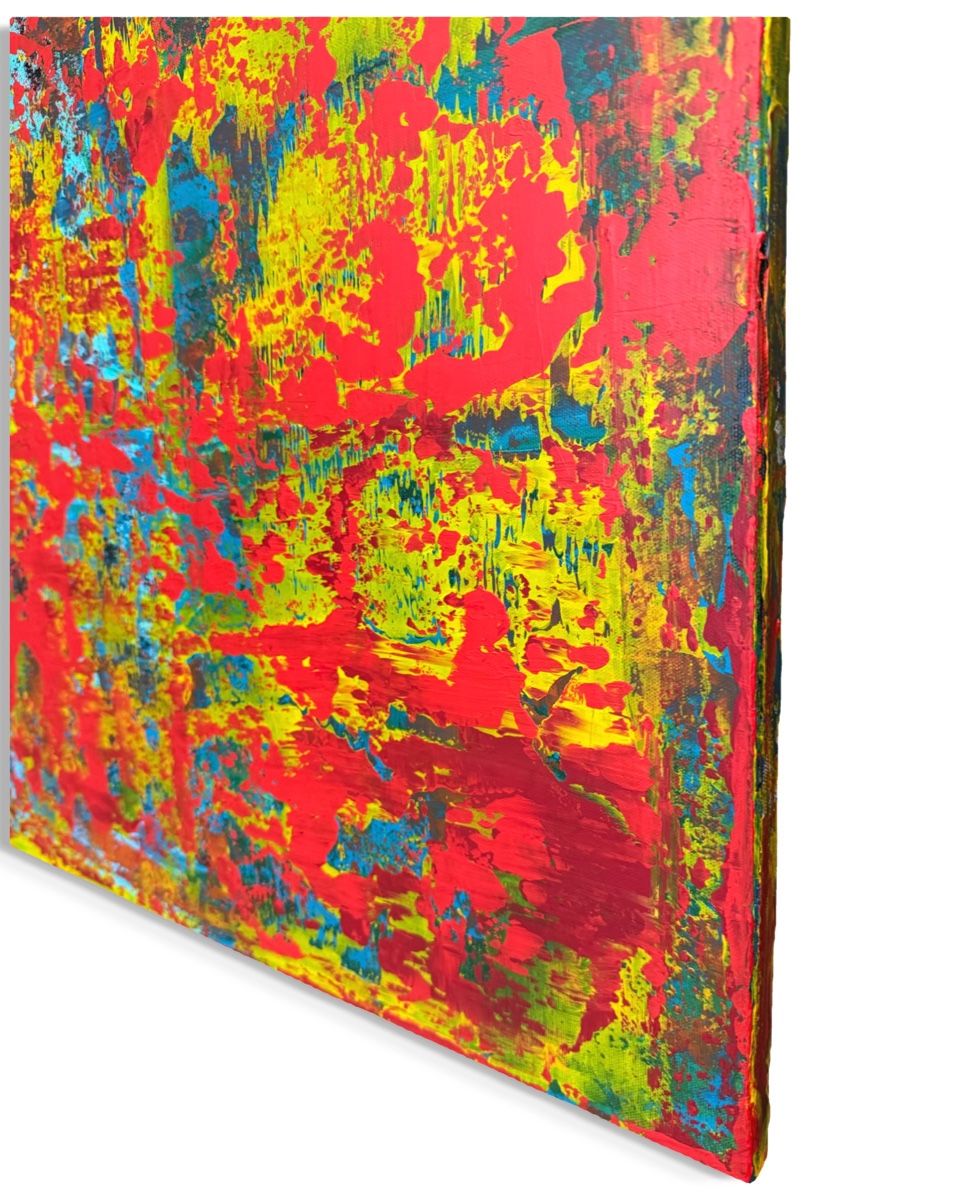 Gemälde: Original Gemälde, abstrakt, farbenfroh, einmalig! 150x120 cm – Neu und originalverpackt aus Berikon von home-artsch 3