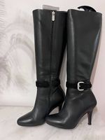 Edle Echtleder in Stiefel Gr. 37 Navyboot