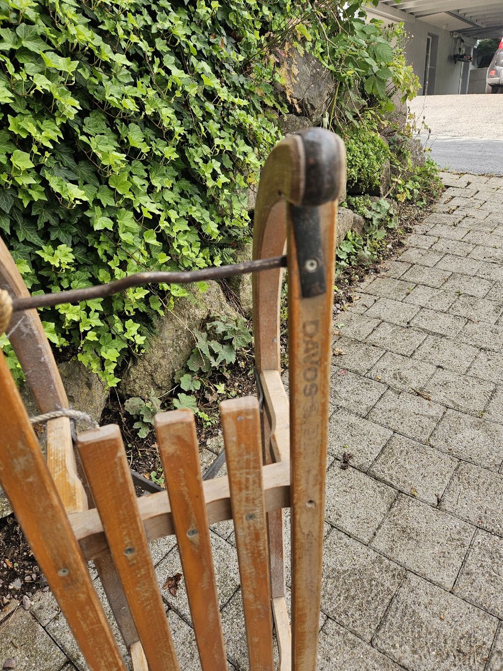 Luge: alter Davoser Schlitten – D'occasion à Haslen GL par Sandra40 1