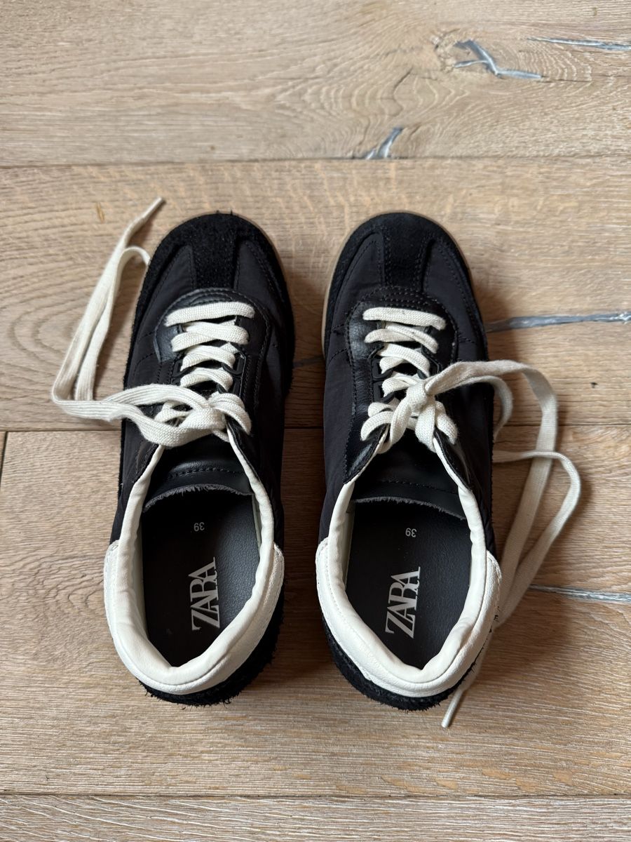 Damenschuhe: Great cool ZARA black sneakers. Size 39 – Neu (gemäss Beschreibung) aus Grund b. Gstaad von PlageNeige 2