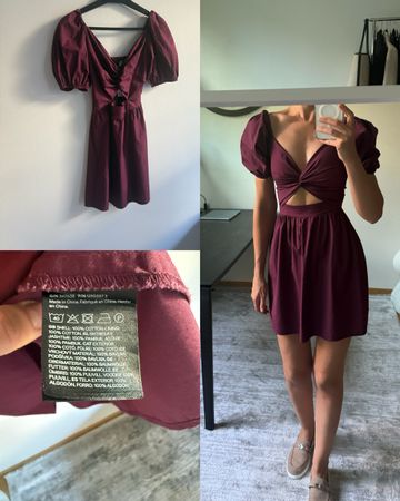 H&M dress 100% cotton brand new! (size XS)