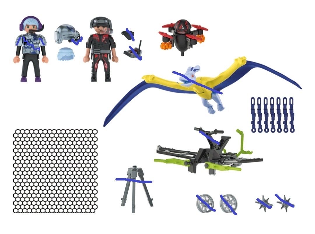 Playmobil Giocattoli: 70628 Playmobil Pteranodon Dinosaurier Jagd – Usato da Suhr venduto da adipren.2009 1