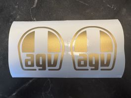 Helm/Auto/Motorrad Aufkleber - AGV
