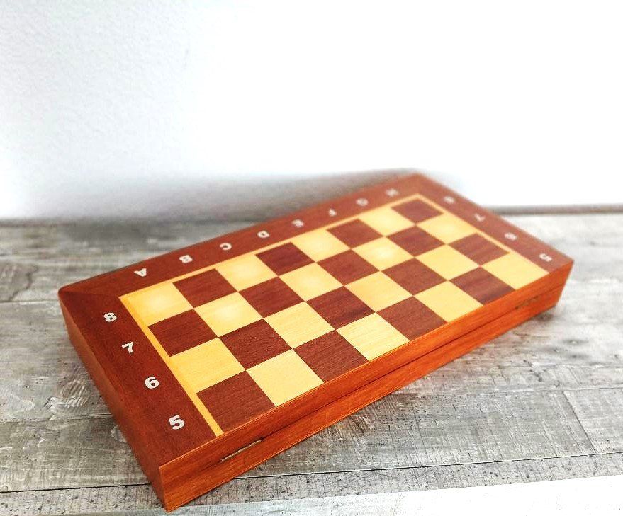 Spiele: Schachspiel Holz mit Koffer gut erhalten – Gebraucht aus Dielsdorf von SHOES_BY_SYLVI 1
