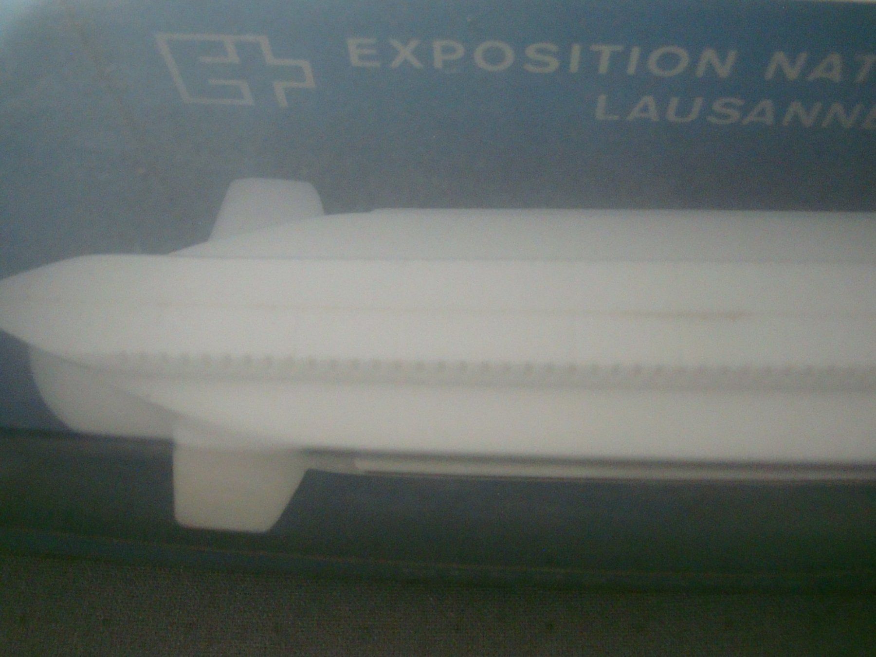 Kit di modellismo & Modellini statici: Mesoscaphe August Picard - EXPO 1964 - Standmodell – Usato da Neuenegg venduto da flohcante 4