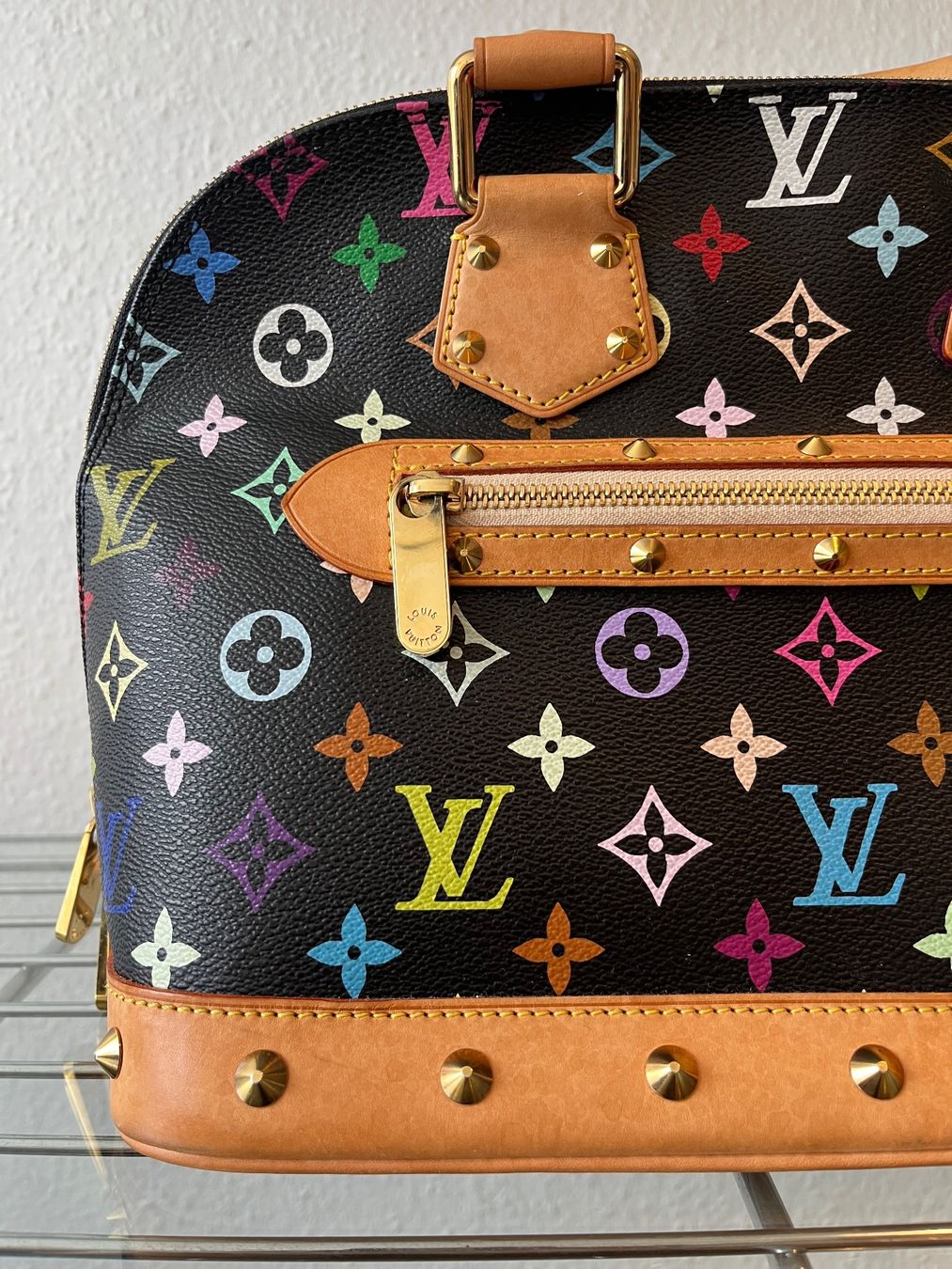 Louis Vuitton Borse da donna: LV Takashi Murakami Multicolor Alma PM Bag – Usato da Basel venduto da pau_lu94 1