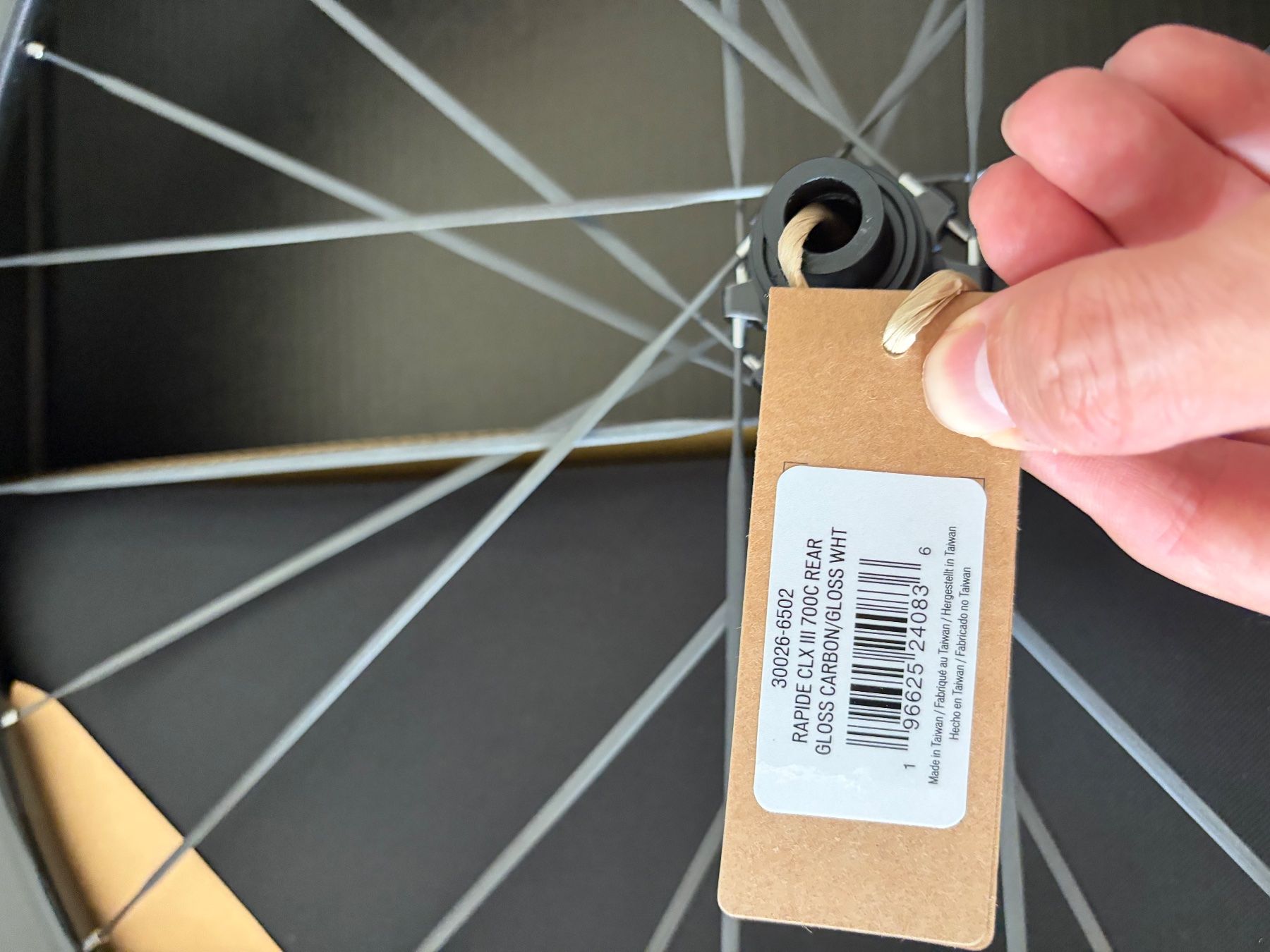 Specialized Ersatzteile: ROVAL RAPIDE CLX III - Weisse decals – Neu (gemäss Beschreibung) aus Zürich von JAGD-bikes 2