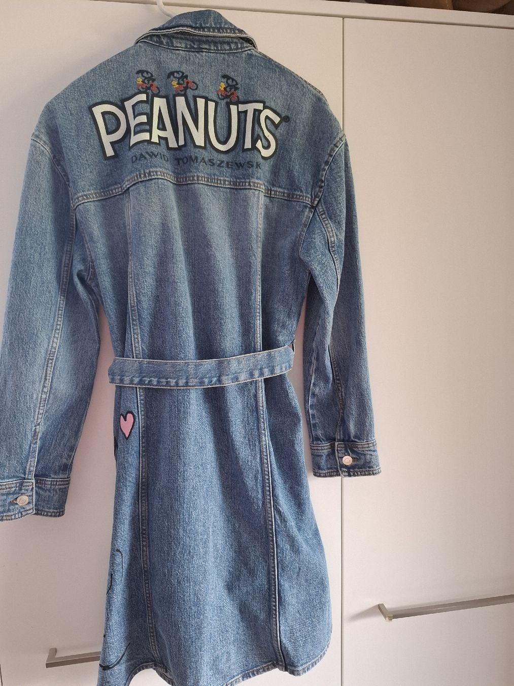 C&A Vestiti: Neues Jeans Kleid,, Peanuts, S/M – Nuovo e nell'imballaggio originale da Hurden venduto da Quadrille76 5
