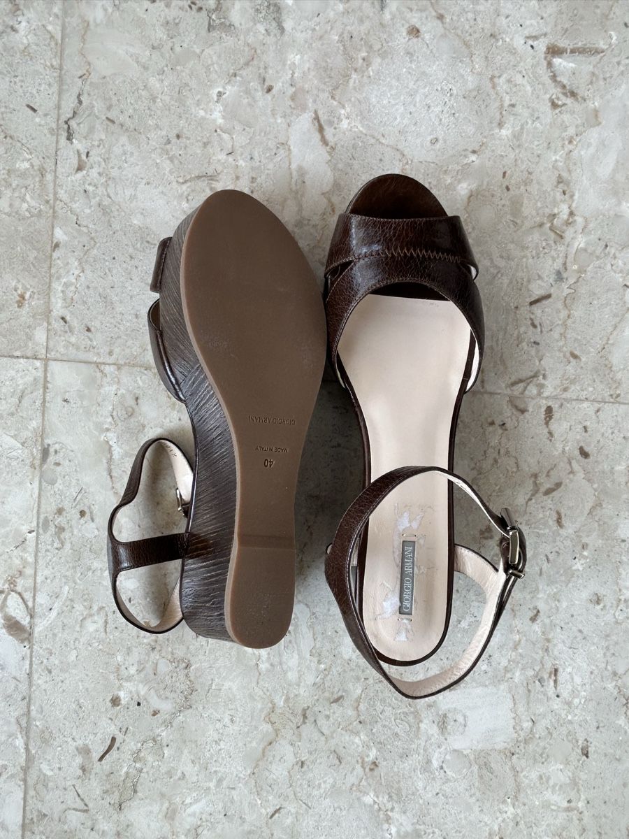 Armani Damenschuhe: Sandali Armani numero 40 NEW – Neu und originalverpackt aus Locarno von Matic04 5