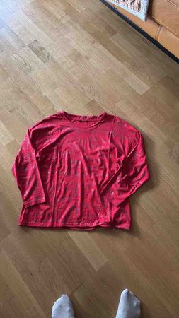 Damen Pullover rot Grösse L akzeptabler Zustand