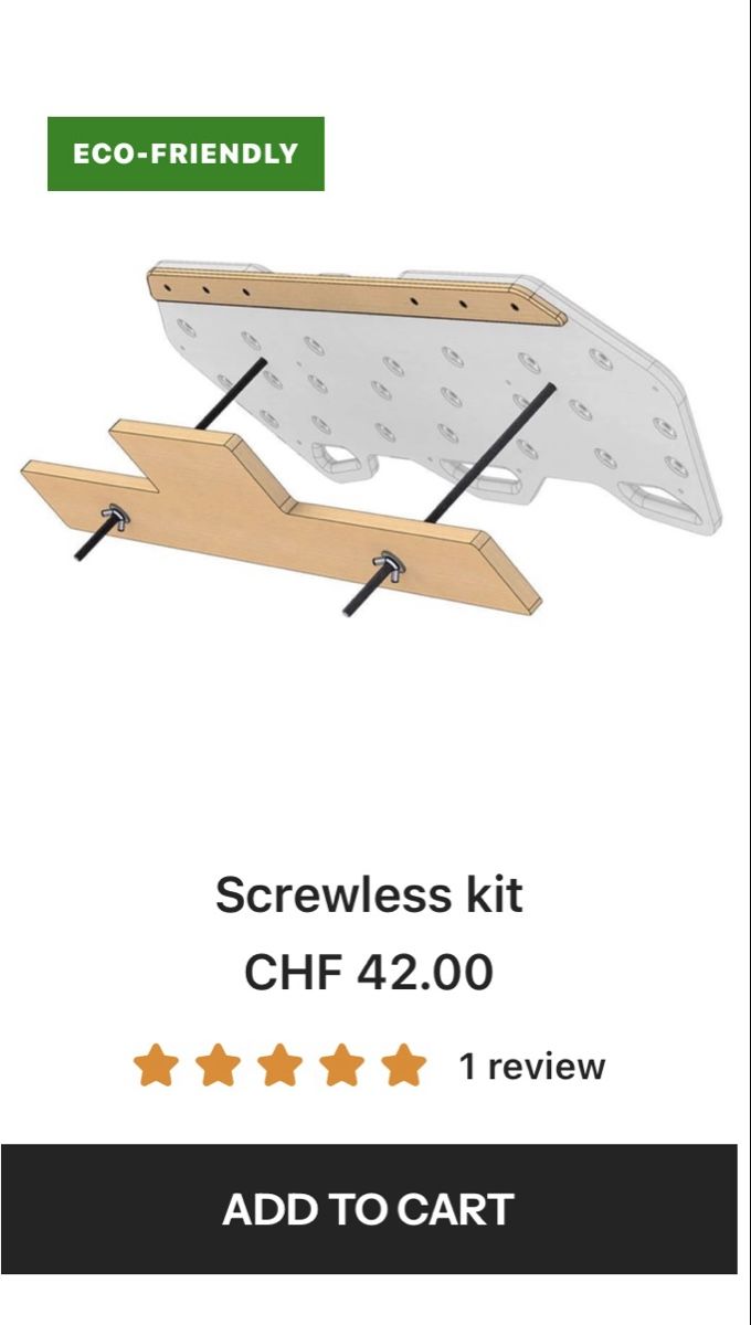 Kletterwände & Klettergriffe: Max Climbing Adjustable Hangboard Climbing Training – Gebraucht aus Rhäzüns von razzzzz 2