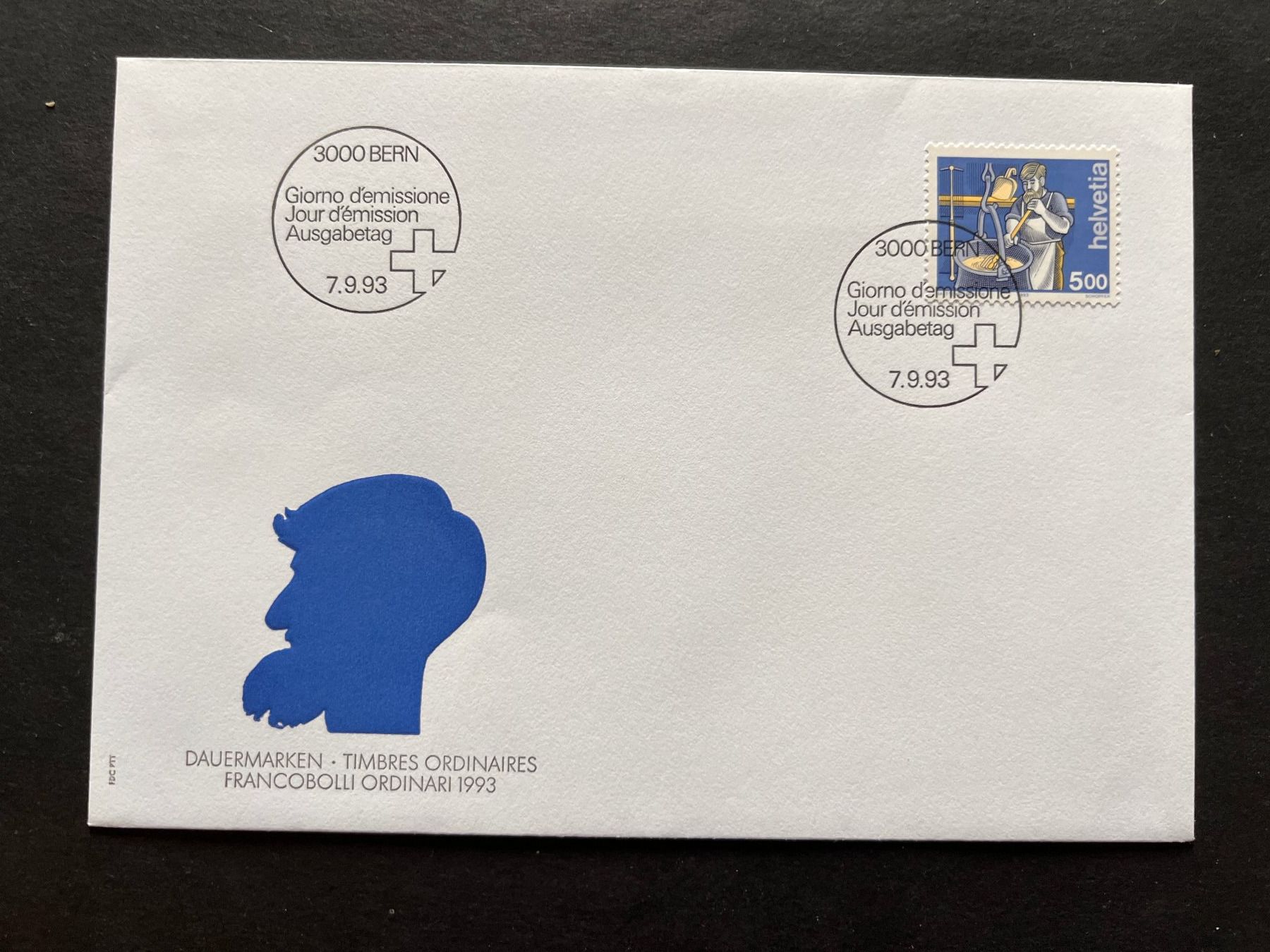 Tutti i francobolli: Sonderbrief FDC CH 1993  (R496) – Usato da Hinwil venduto da Sidi4