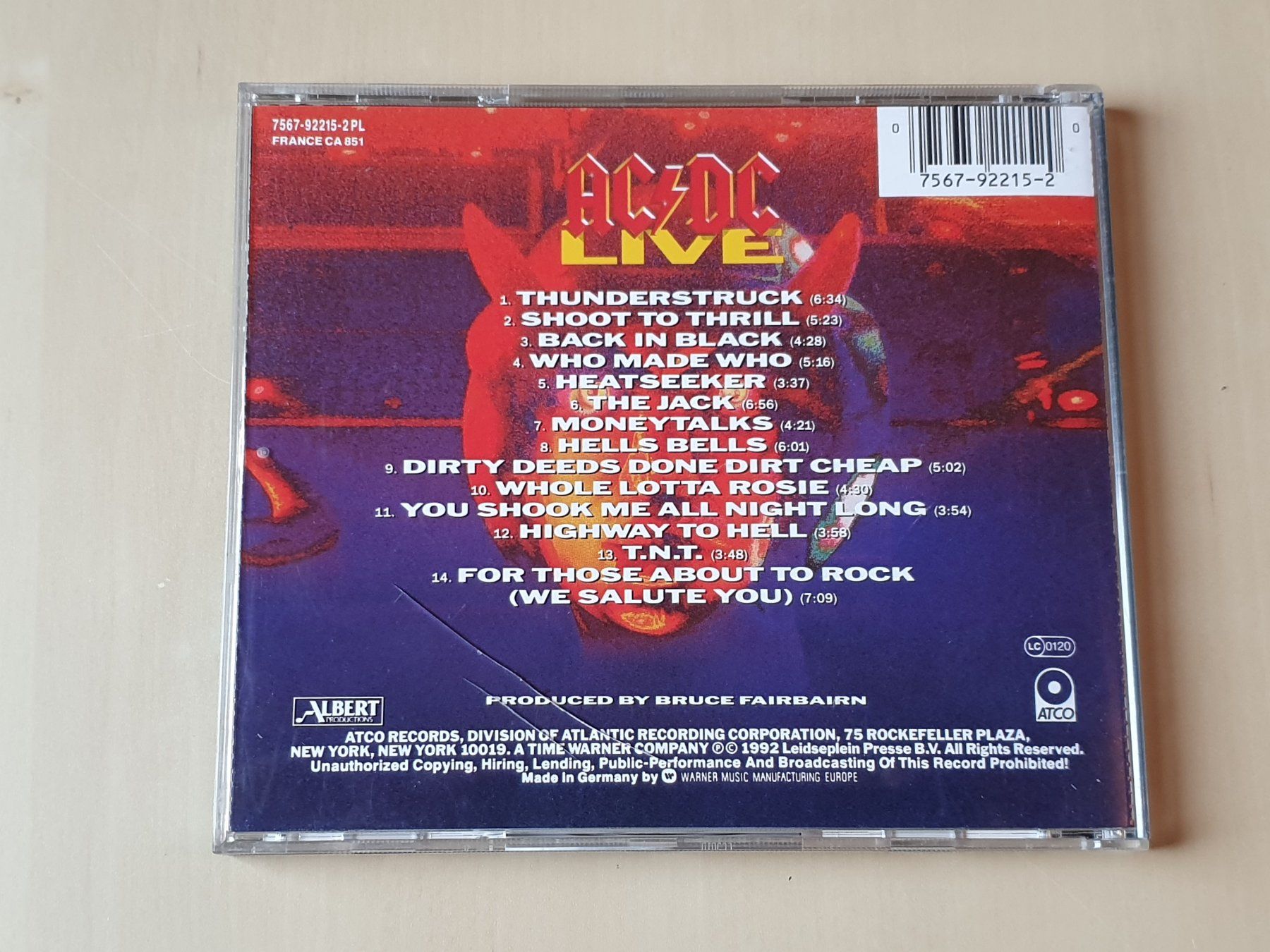 CDs: AC/DC Live – Gebraucht aus Stansstad von collectorsshop 1
