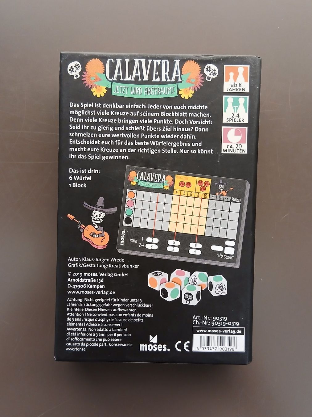Giochi: Calavera – Usato da Luzern venduto da Avacont 1