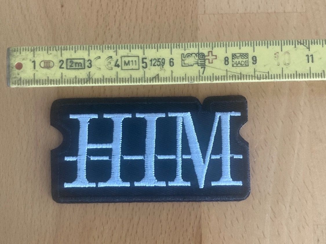Toppe: HIM Patch Aufnäher Metal Rock Band – Nuovo (secondo la descrizione) da Horn venduto da abutre72