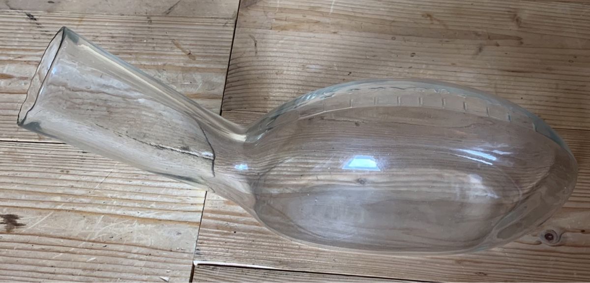 Schweizer Armee Altro in Stoviglie & Bicchieri: Urinflasche der CH Armee aus Glas – Usato da Goldingen venduto da Bergler012