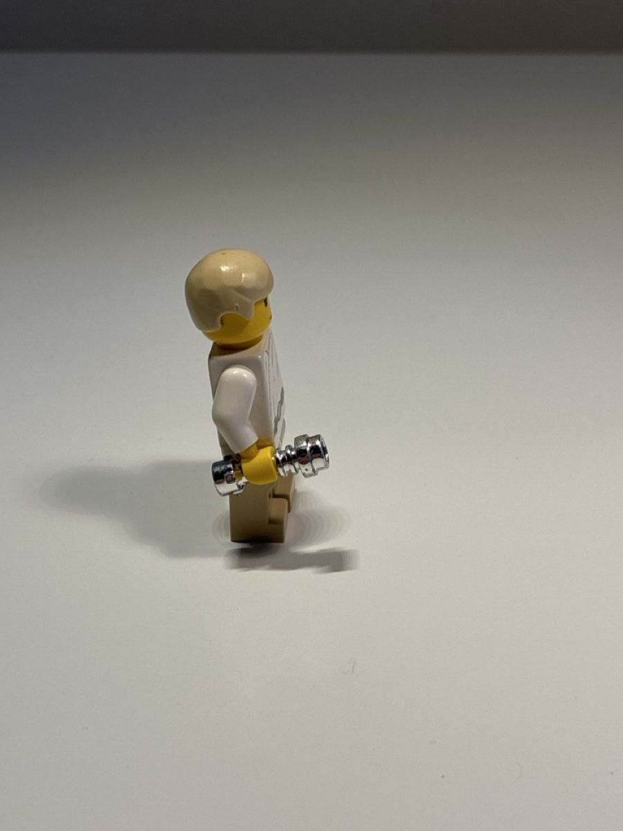 Lego Statuette: Lego Star Wars Luke Skywalker mit Chrome Lichtschwert – Usato da Speicher venduto da spla03 1