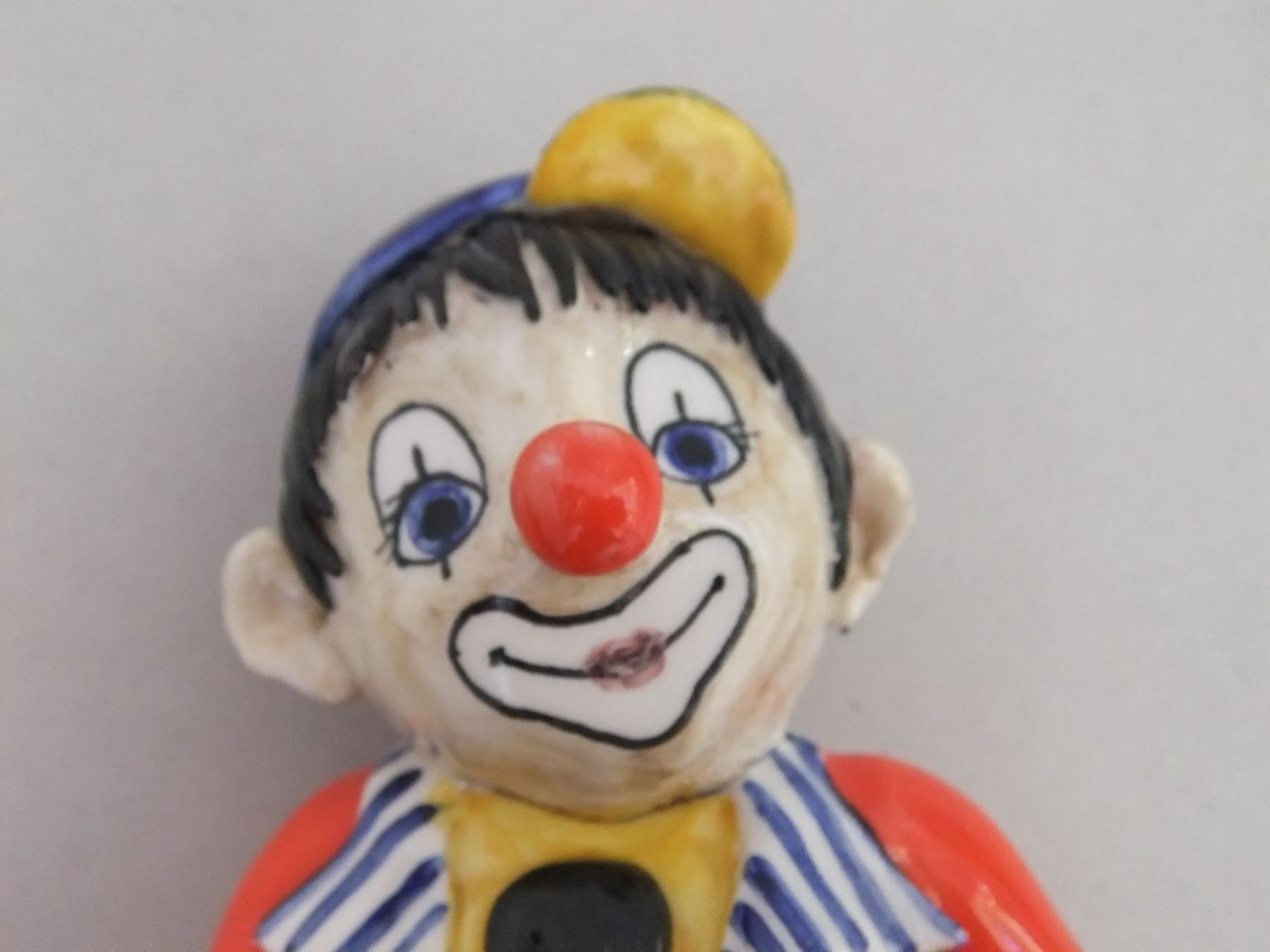 Statuette: Fayence Keramik Clowns - Jakob Haas – Usato da Esslingen venduto da eintagammeer 3