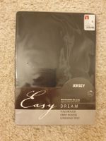 Drap housse Jersey neuf, 90/100x190/200cm, noir
