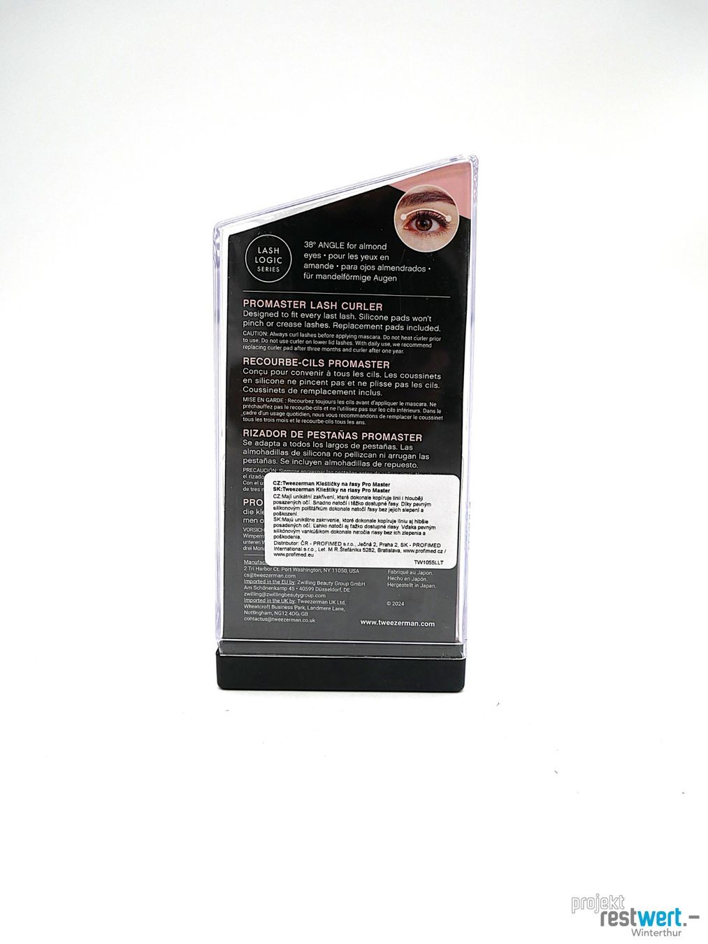 Make-up: TWEEZERMAN Promaster-Wimpernzange – Neu (gemäss Beschreibung) aus Winterthur von Restwert_Winterthur 4