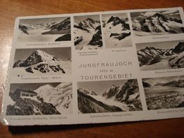 Jungraujoch, Tourengebiet, 1957, 9erkarte, ungelaufen