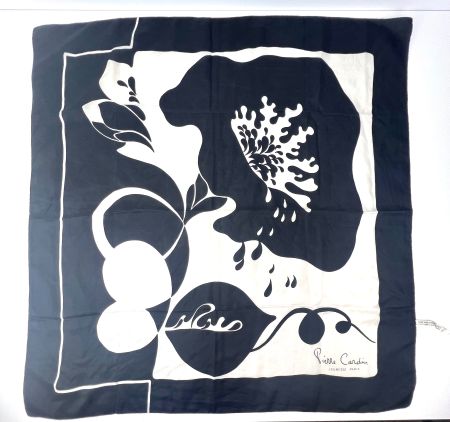 PIERRE CARDIN Jeunesse Paris Foulard Halstuch Seide Vintage
