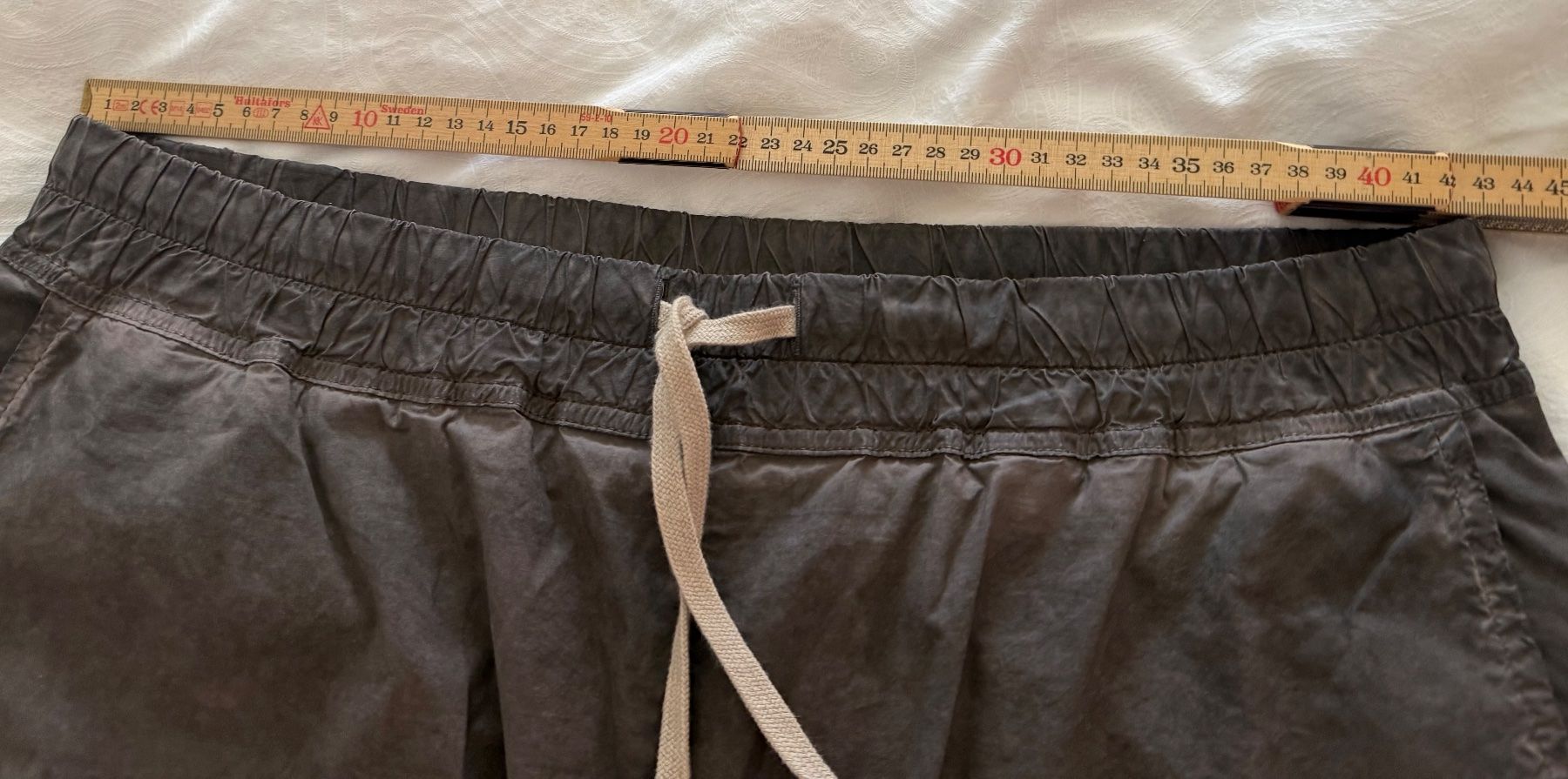 Rick Owens Pantaloni: Die Rick Owens DRKSHDW Drop Crotch Drawstring Hose – Usato da St.Gallen venduto da rtap 4