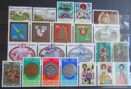 Liechtenstein Lot aus Jahr 1977
