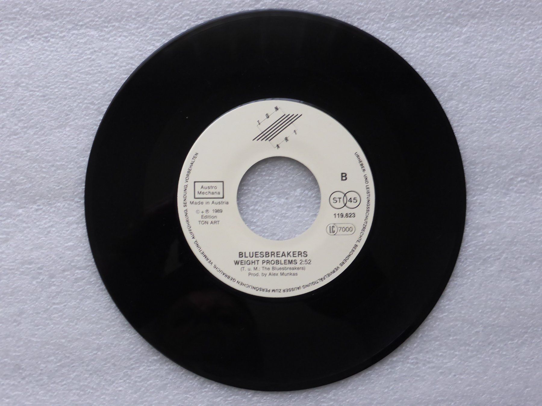 Dischi in vinile: Vinyl Single   BLUESBREAKERS – Usato da Küssnacht am Rigi venduto da Mondkinder 2