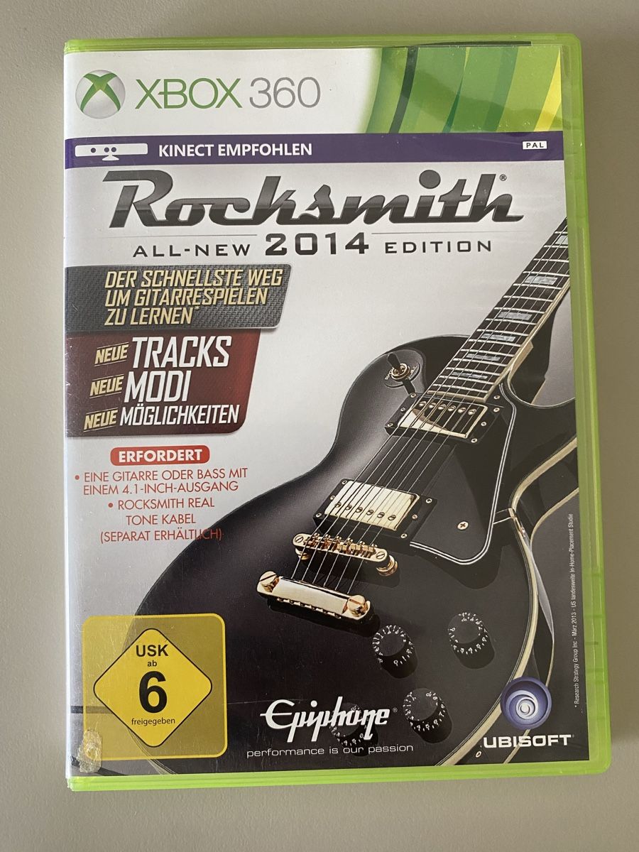 Microsoft Giochi: Rocksmith 2014 Edition für Xbox 360 – Usato da Thunstetten venduto da Virus_33