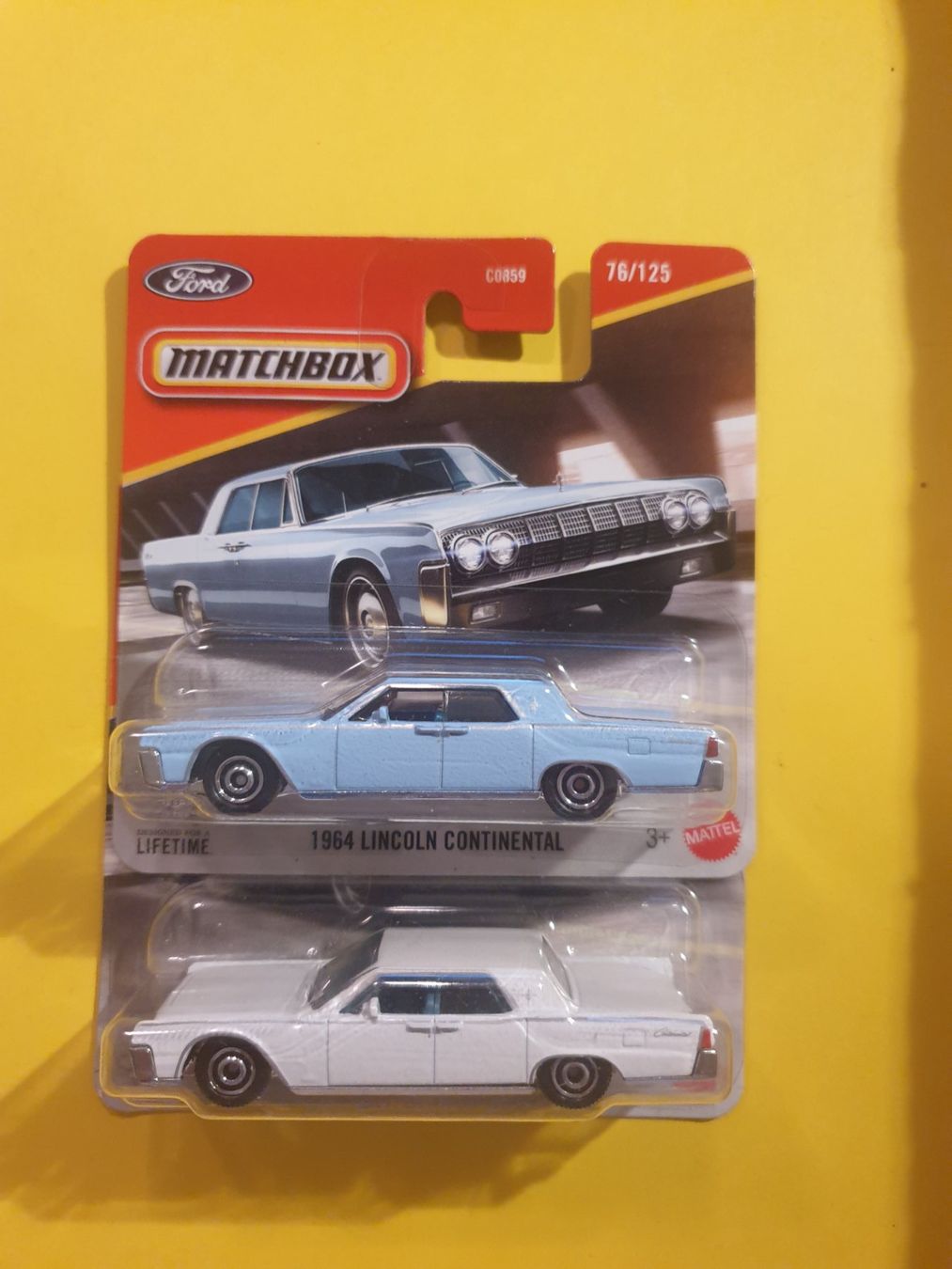 Matchbox Voitures modèles: 2 x Matchbox 1964 LINCOLN CONTINENTAL – Neuf avec emballage d'origine à Oftringen par Rotor
