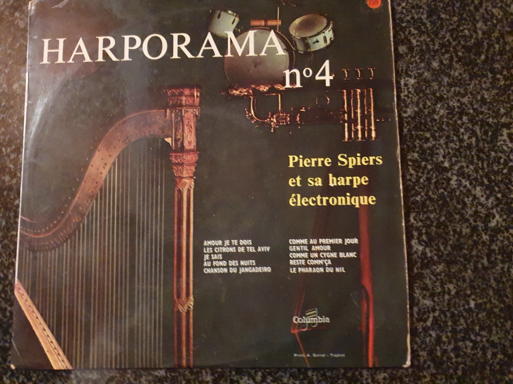 Dischi in vinile: Schallplatte- Harporama No4 – Usato da Grandval venduto da JeroenK