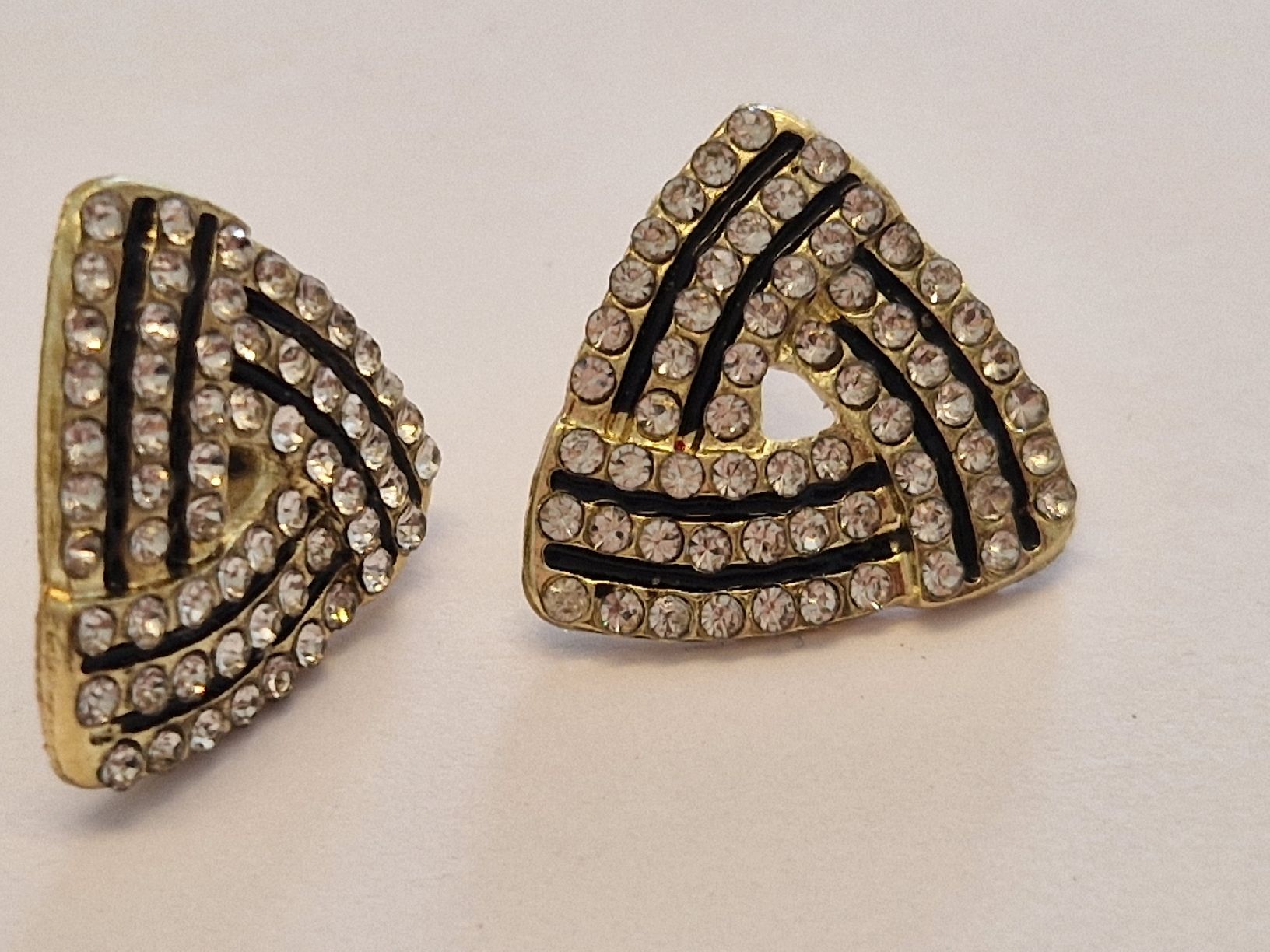 Ohrringe & -stecker: Sehr schöne Ohrringe mit Strass,  Strasssteine,  Clips, – Neu (gemäss Beschreibung) aus Arlesheim von Vera6 2