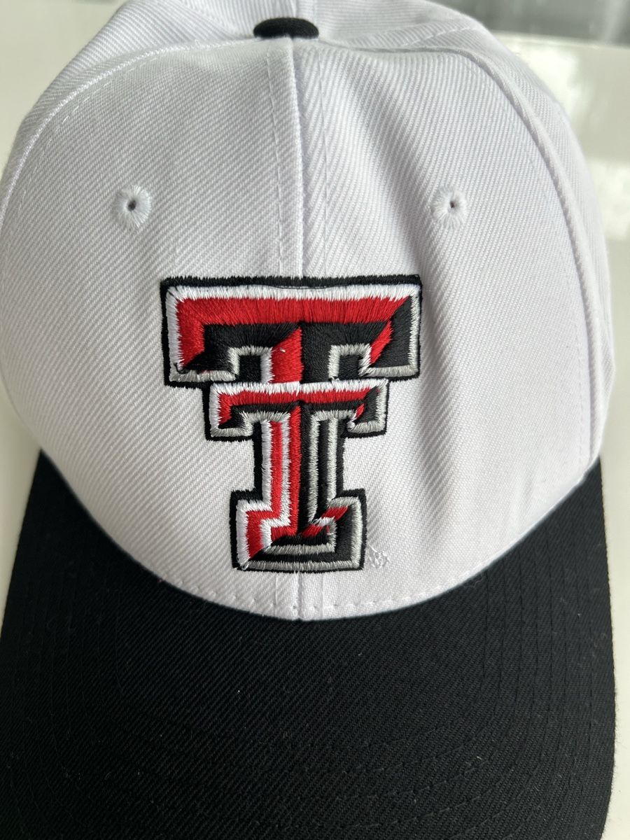 Hüte, Mützen & Caps: Cap Texas Tech white black logo adjustable size – Neu (gemäss Beschreibung) aus Saland von ele_vc96 1